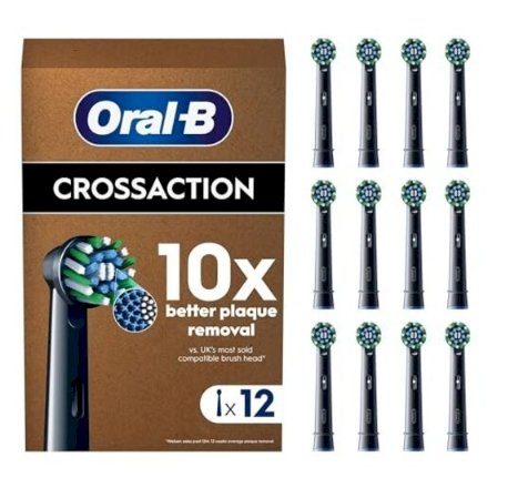 Oral-B Pro Cross Action Sort Brush attachments 12 pcs.