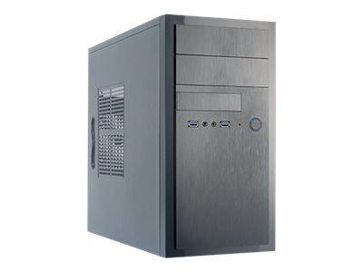 Chieftec Elox seeria HT-01B Micro ATX 350Watt toiteplokk Must