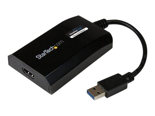 StarTech.com USB 3.0 HDMI välise videokaardi adapter - DisplayLink sertifitseeritud - 1920x1200 - MultiMonitor graafikaadapter - Toetab Mac & Windo