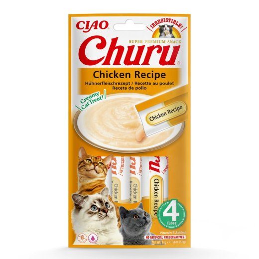 INABA Churu Chicken - kassatroog 4x14 g