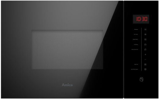 Amica AMMB25E2SGB X-Type Įmontuojama kombinuota mikrobangų krosnelė 25 L 900 W Juoda