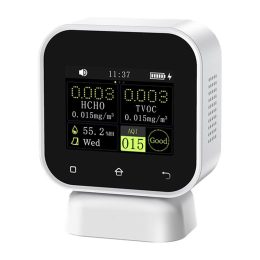 4-in-1 indoor air quality monitor Formaldehyde detector with touch screen FNIRSI SFD-02