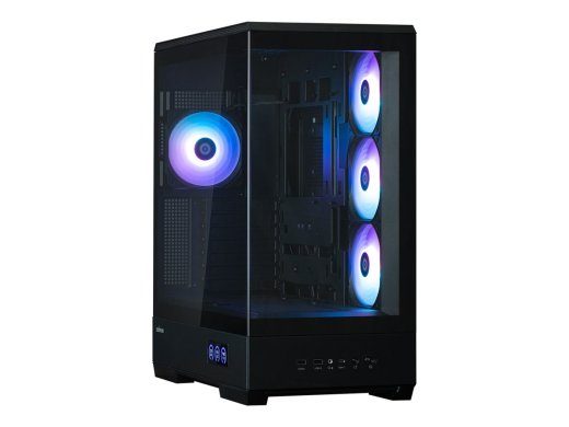 Zalman P50 DS torn ATX ilma toitekaablita must