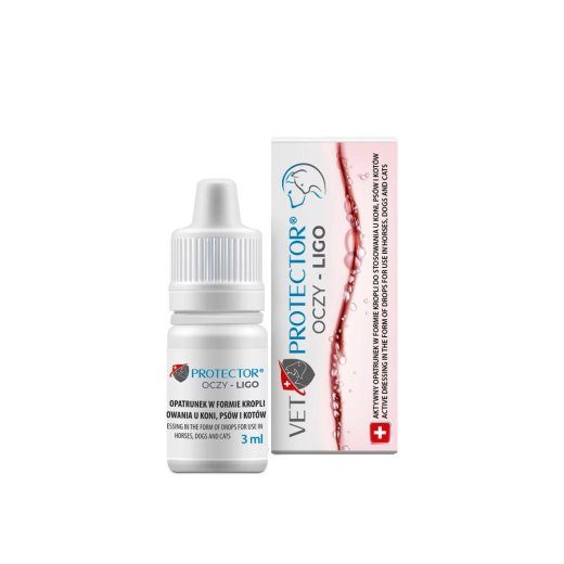 JM SANTE Vet Protector Ligo - silmapiim koertele ja kastele – 3 ml