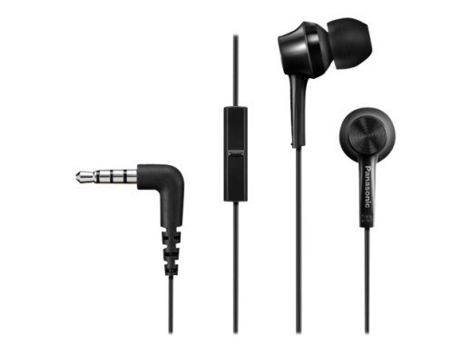 Panasonic RP-TCM115E juhtmega kõrvaklapid Must