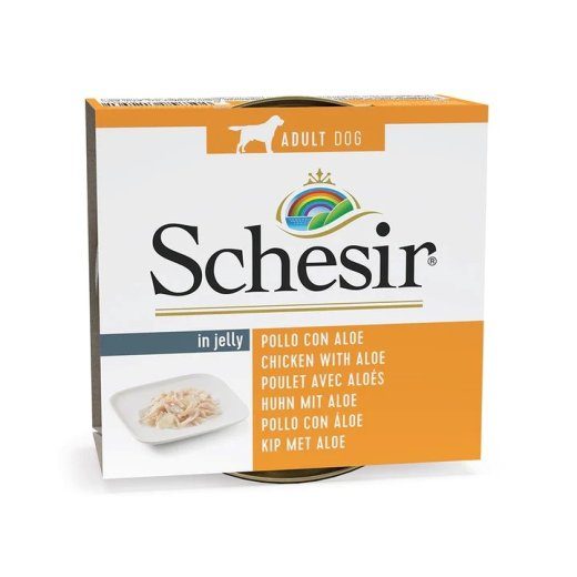 Schesir Chicken with aloe in jelly niiske koeratoit 150g