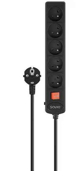 Savio LZ-17 Voolujaotur 5 pistikut 3m