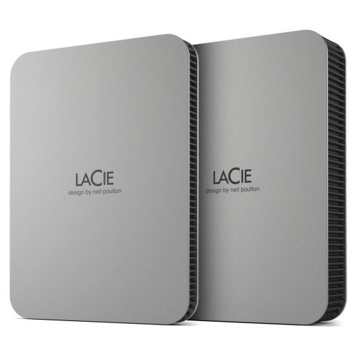 Välis HDD LACIE Mobile Drive 1TB USB-C Silver STLP1000400