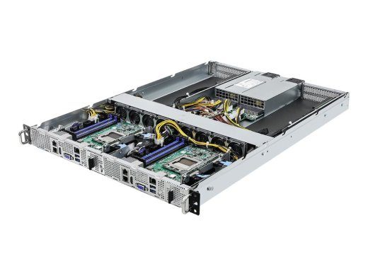 ASRock Rack 1U2N2G-AM5/2T 0GB ASPEED AST2600 No-OS Rack Server