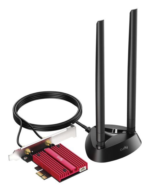 Cudy WE9300S karta sieciowa Internal WLAN / Bluetooth 5765 Mbit/s