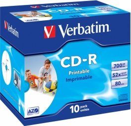 Verbatim CD-R AZO Matrix 700MB 52 x10 tk.