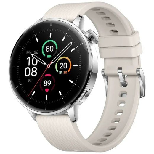 OnePlus Watch 3 43 mm Hõbevalge SmartWatch