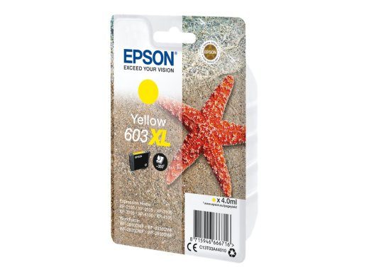 Epson 603XL Kollane 350-leheküljeline Tint C13T03A44010