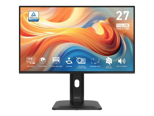 MSI PRO MP275PG E14 27 colių IPS 1920 x 1080 (Full HD) VGA (HD-15) HDMI DisplayPort 144Hz monitorius