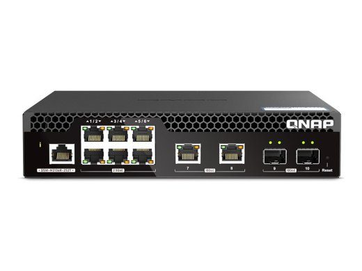 10-Port 10 Gigabit Ethernet / 2.5 Gigabit Ethernet Web Managed Switch