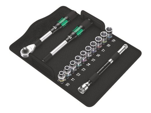 Wera Zyklop 8006 SC 13-komponentne pistepaari komplekt