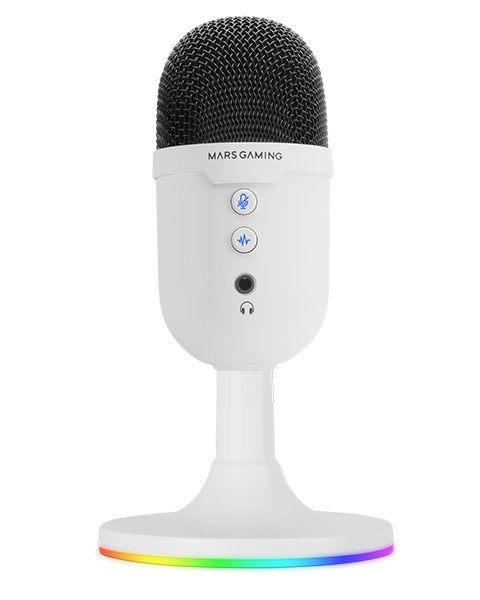 Mars Gaming MMICCXW High Definition ENC laua kardiofon mikrofon USB / ARGB