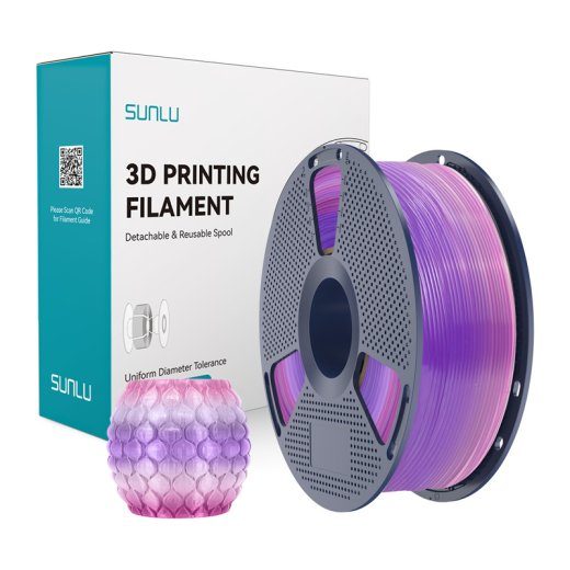 Sunlu PLA Transparent (Rainbow) 03 filament