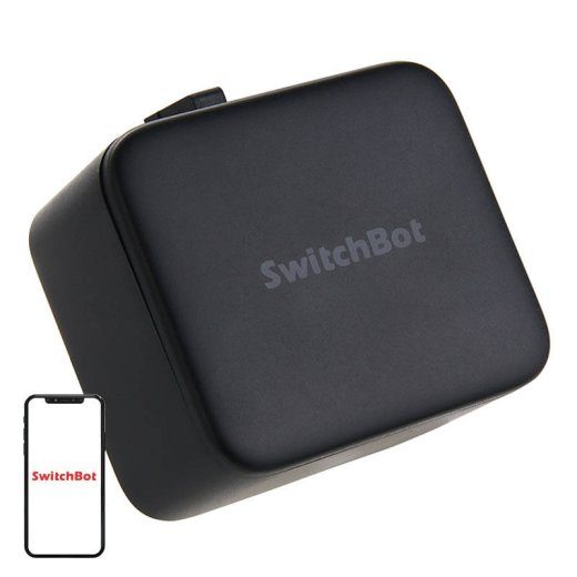 Juhtmeta kauguskujuline lüliti SwitchBot-S1 (must)