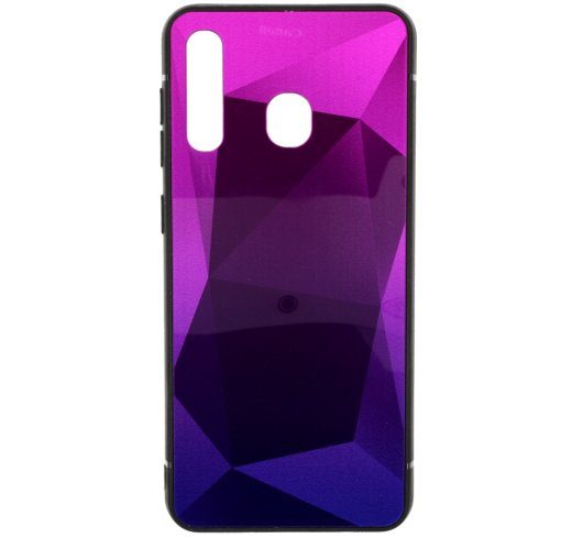 Mocco Stone Ombre Tagumine Ümbris Silikoonümbris Gradient Värviga Apple iPhone 7 / 8 jaoks Lilla - Sinine