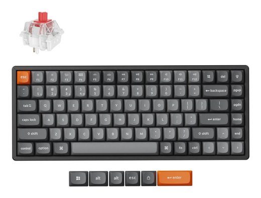 KLÜÜSIKUMM WRL K2 MAX RGB/BLACK K2M-J1 KEYCHRON