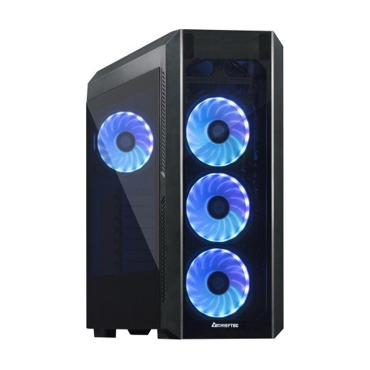 Korpuse CHIEFTEC ATX/micro ATX/Mini-ITX Must Tornarvuti Scorpion 3 GL-03B-OP