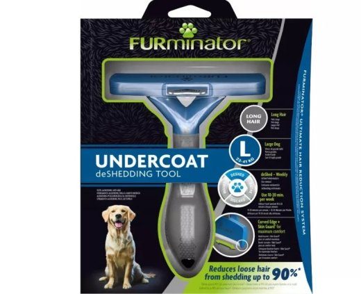 FURminator - furminator pikakarvalistele koertele - L