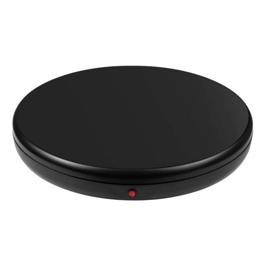 Puluz 45 cm pöörduv kuvastatud seisma (must)