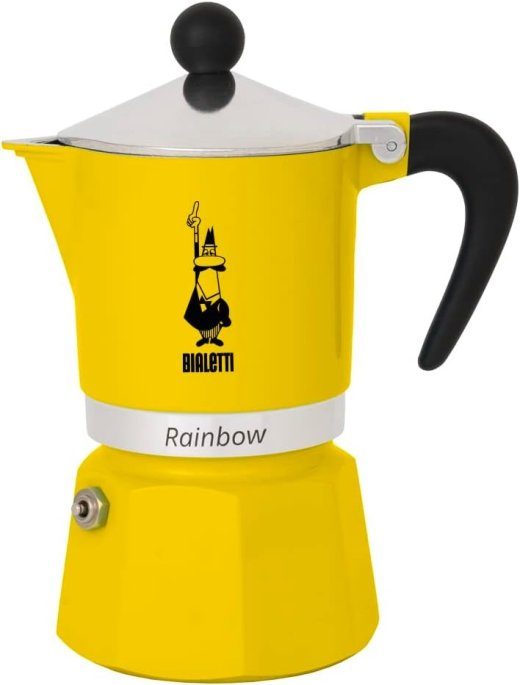BIALETTI RAJATI 6TZ 300 ml Kollane kohvimasin