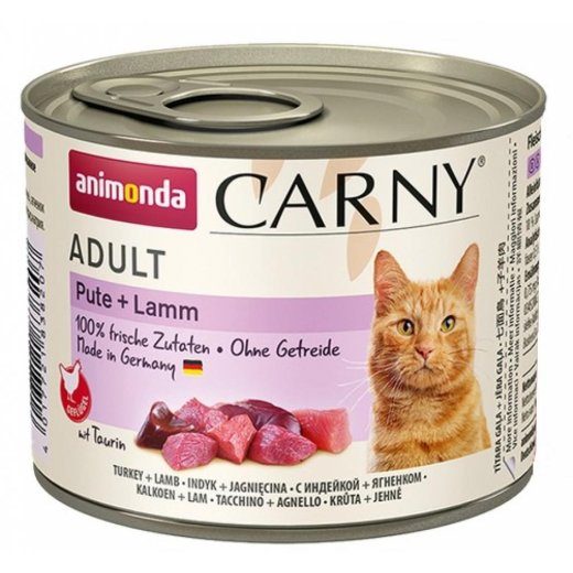 ANIMONDA Carny Täiskasvanud Türgi ja lambaliha - märgkassitoit - 200g