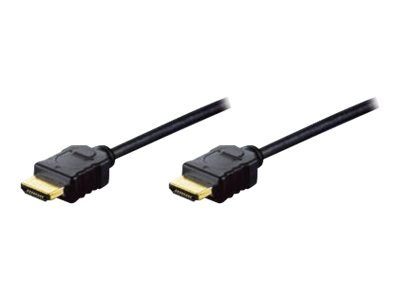 ASSMANN HDMI koos Etherneti kaabel 3m Must