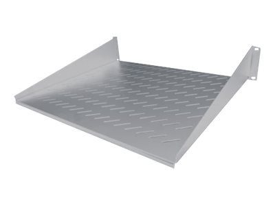 Intellinet 19 Cantilever Shelf, 2U, 2-Point Front Mount, 250mm Depth, Grey