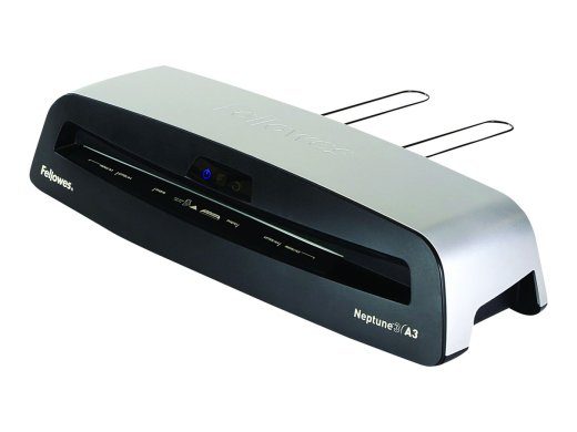 Fellowes Neptune 3 A3 hõbedased lamineerimiskotid musta servaga