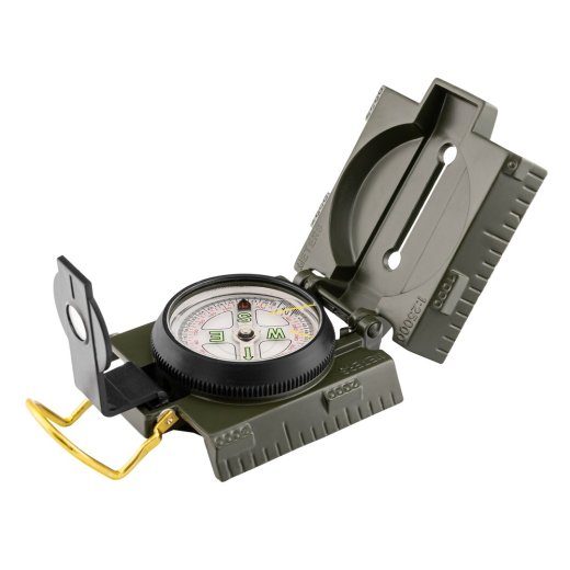 Mil-Tec US Busol su apšvietimu Metalas, Olive
