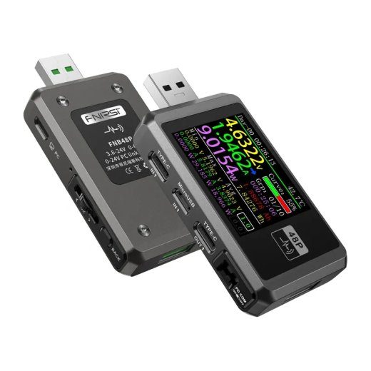 FNIRSI FNB48P USB Port Tester Black