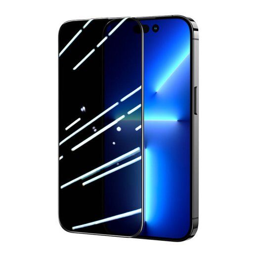 Täiskohaga temperatuurikaitseklaas, privaatsus Joyroom JR-P03 Apple iPhone 14 Plus 6.7 "" jaoks
