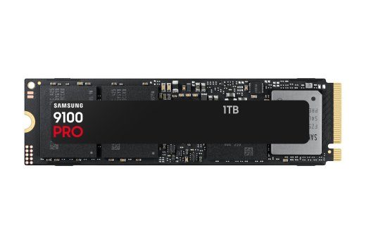 SSD SAMSUNG 9100 PRO 1TB M.2 PCIe Gen5 NVMe TLC Rašymo greitis 13300 MBytes/s Skaitymo greitis 14700 MBytes/s 2,38mm TBW 600 TB MZ-VAP1T0BW