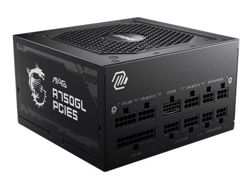 MSI MAG A750GL PCIe 750W 80 PLUS Gold Toiteallikas