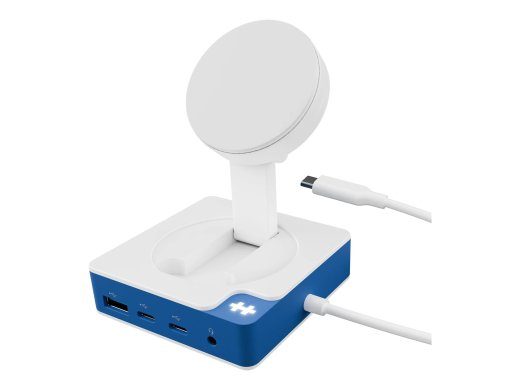 Hyper HyperDrive Flex MagCharge USB-C Hub, White/Blue HD8100BUGL HDMI ports quantity 1