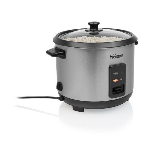 Tristar ryžių viryklė RK-6147 500 W 1,5 L Programų skaičius 1 Sidabrinis