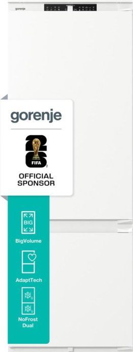 Gorenje kombineeritud külm/sügavkülm NRKI619D61WFE BK070