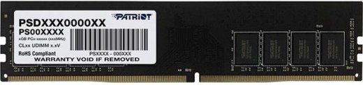 Patriot Memory Signature PSD48G32002 mälumoodul 8 1 x 8 DDR4 3200 MHz
