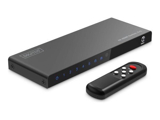 Digitus 8K HDMI Lüliti, 5x1 DS-55334 Must
