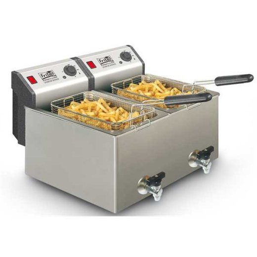 FRITEL TURBO SF Fryer 16liter 6,6kW Nerūdijantis plienas