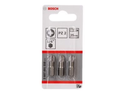 Bosch 3-tükiline eriti kõva kruvikeeraja otsikute komplekt