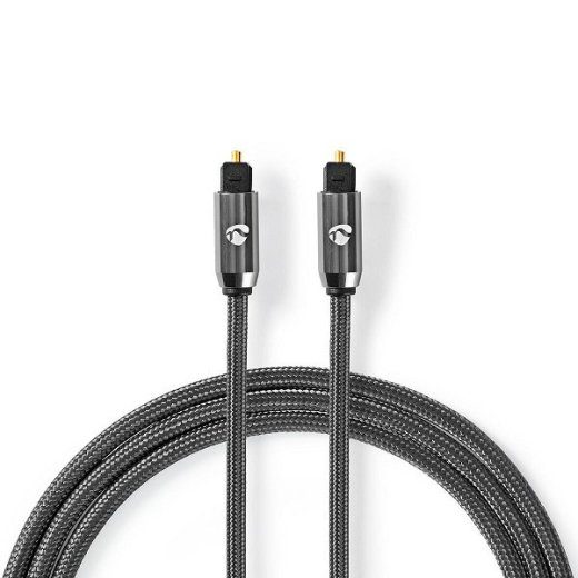 NEDIS CATB25000GY10 TosLink Optiline audio kaabel 2m