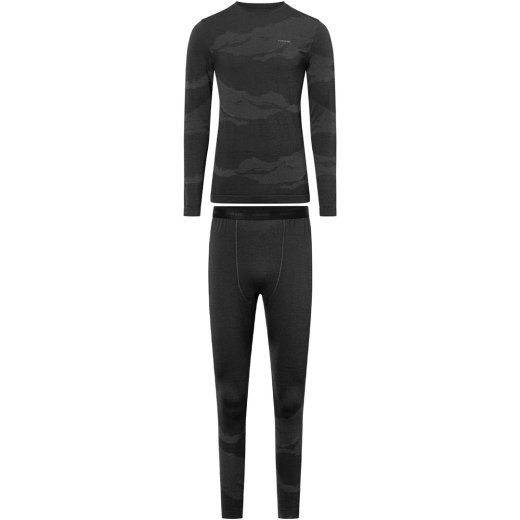 VIKING Gasher Man Set Merino meeste aluspesu, suurus M, must