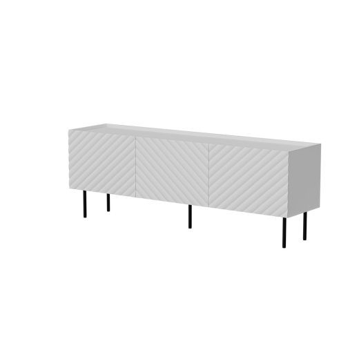 Cama LUCCA 3D TV-kapp 165x40x59 valge