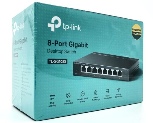 TP-Link TL-SG108S 8-portiline Gigabit lüliti