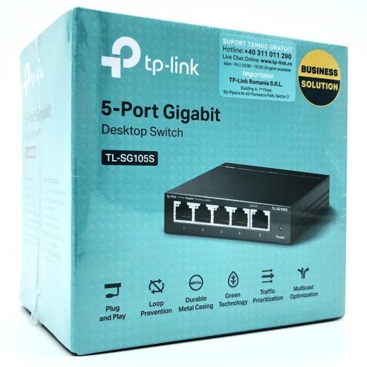 TP-Link TL-SG105S 5-portiline Gigabit lüliti
